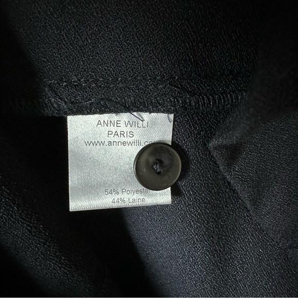 Anne Willi Paris Dark Blue Long Sleeve Dress - Picture 9 of 10